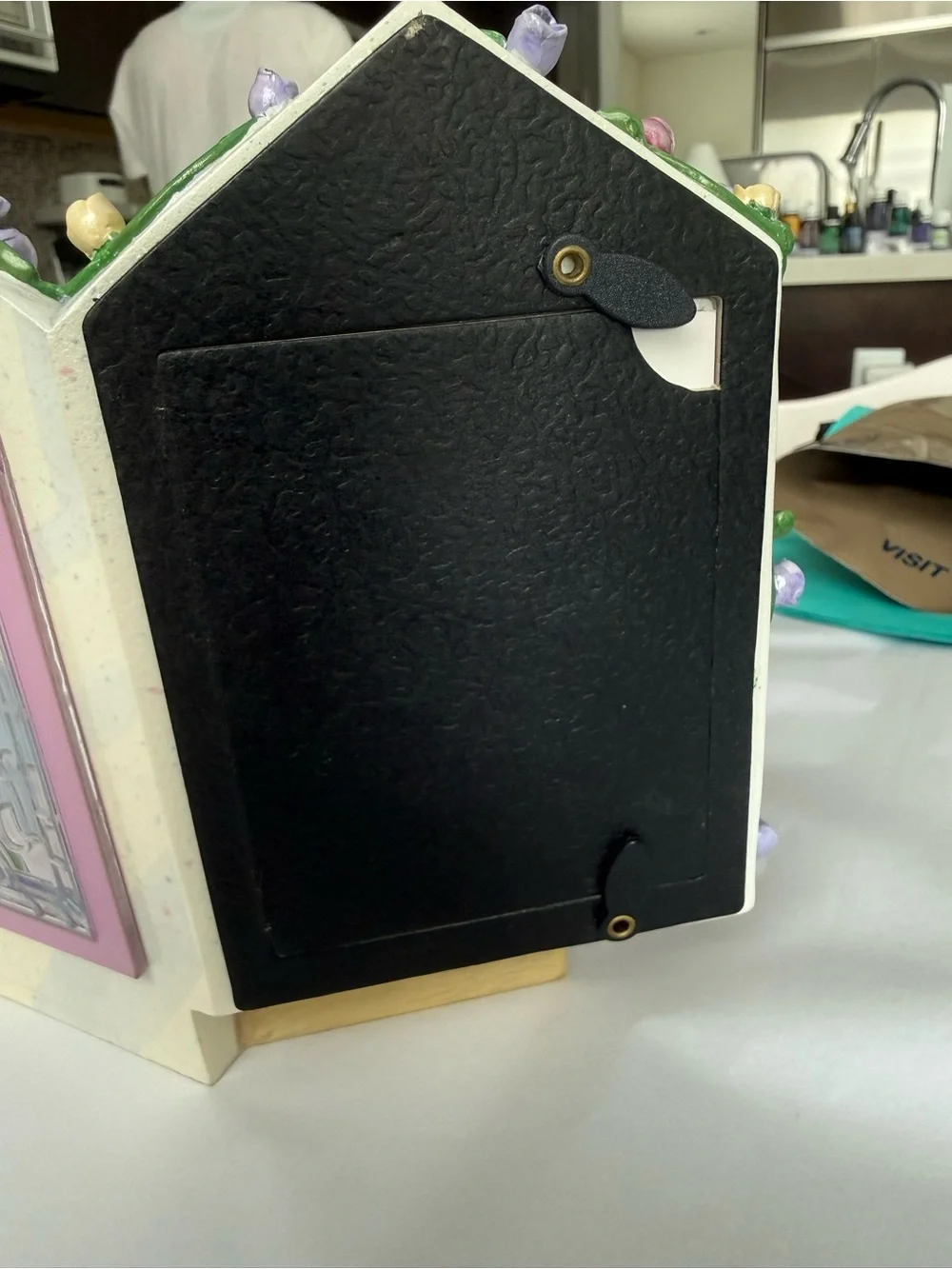 Disney Mickey & Minnie Bride & Groom Wedding Photo Frame Vtg